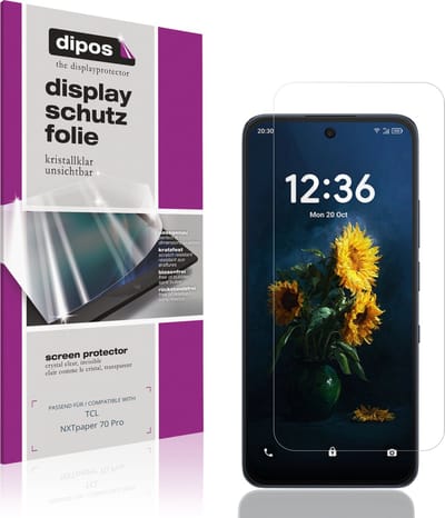 dipos – 4x Beschermfolie geschikt voor TCL NXTpaper 70 Pro | Krasbestendige & heldere Screenprotector Ultra-Thin