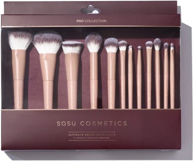 Sosu | Ultimate Brush Collection Gift Set - 12 delig - Vegan