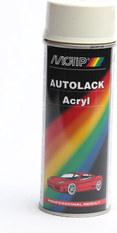 Motip 45670 - Autolak spuitbus - Wit  - 400ml