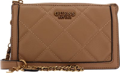 GUESS Schoudertas Abey Multi Compartment Xbody Beige