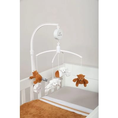 Baby's Only Ledikantdeken - Baby deken Sense - Dekentje voor jongens en meisjes - 1.6 TOG - 100x135 cm - Caramel - Zachte rib corduroy stof