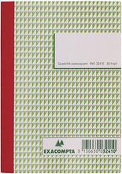 Exacompta Doorschrijfpapier geruit 5x5 29,7x21cm 50 zelfkopiërend papier dupli - - 3300E