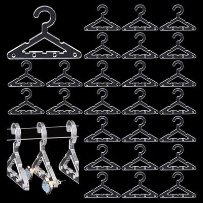 By shayne - Earring Holders - Acryl Earring Stands - Mini Organizer - Transparant - Sieraden Stand - Geschikt voor Thuisgebruik - 30 Stuks