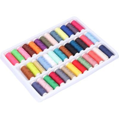 39 stuks Naaigaren Set Verschillende Kleuren Polyester Garen Klosjes voor DIY Ambacht Naaien Breien
