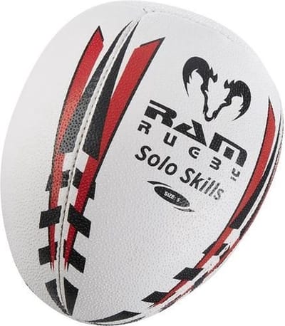 Solo Skill Rugby Ball - Ultieme individuele training - 3D Grip - Maat 4