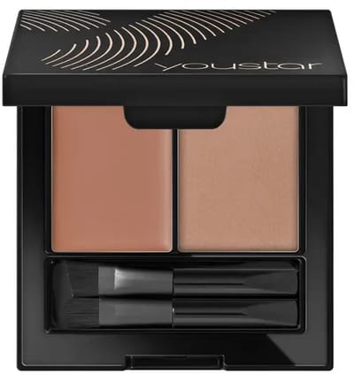 Youstar | Eyebrow Kit Powder & Wax - Hazelnut - Vegan