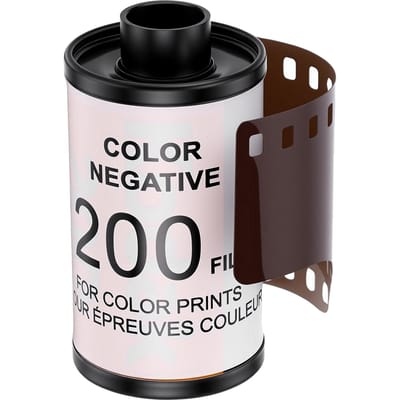 12 Opnamen 35mm Kleur Print Film 200 ISO C41 Kleur Negatief Film voor 135 Camera Portretten Actiefotografie