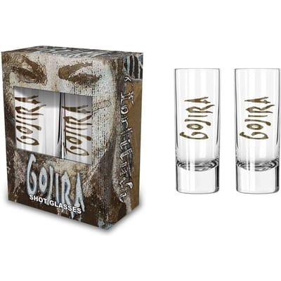 Gojira Shotglazenset - Fortitude - voor Geen - transparant