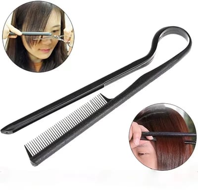 Haar Rechte Kam Stijltang – Salon Haarborstel en Styling Tool voor Vrouwen | Gladde Haarborstel voor Rechtmaken en Haarstyling | Haar Straightener / Kappers Tool / Haar Stijlborstel / Anti-Klit Kam