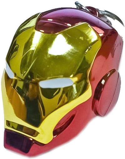 Semic Iron Man - Helmet 3D Sleutelhanger - Rood/Geel