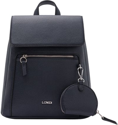 L.CREDI rugzak Ninina Backpack Marine donkerblauw