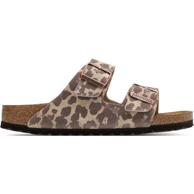 Birkenstock Suede Slippers en Sandalen Dames - Bruin - Maat 40 - Suède