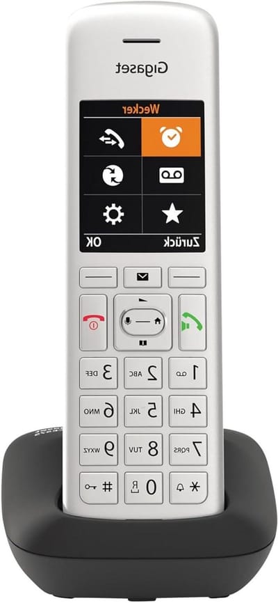 Draadloze Telefoon - DECT Telefoon Huistelefoon - Thuisgebruik - Nummerherkenning - 16 x 22 x 8 mm - Zwart