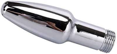 Dailygoody - Schone Douchekop - Metalen Klysma Douche - Comfortabele Handgreep - Zilver - Vaginale Irrigatie - Badkamer Reinigingssysteem - Geschikt v...