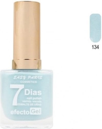 Easy Paris - Nagellak - Pastel Blauw/Licht Blauw/Zacht Blauw - 1 flesje met 13 ml inhoud - Nummer 134