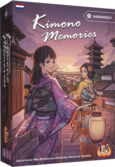 White Goblin Games - Kimono Memories - 2 persoonsspel - 2 spelers - In de wereld van Hanamikoji - 20 minuten - Vanaf 10 jaar