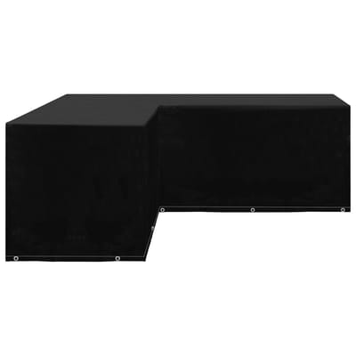 vidaXL - Tuinmeubelhoes - L-vormig - 12 - oogjes - 250x250x90 - cm