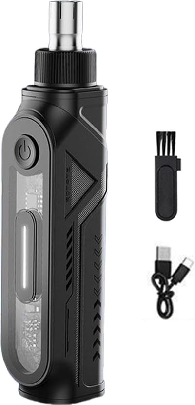 Elektrische trimmer - Neus en oor - Persoonlijke verzorging - Stil en compact - 10 cm lengte