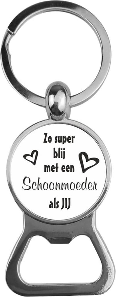 Bieropener Glas - Wat Bof Ik Met Een Schoonmoeder Als Jij