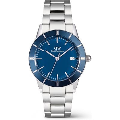 Daniel Wellington - Iconic Paradigma Blu Arctic Enamel - DW00100820 - Heren - Horloge - Ø40