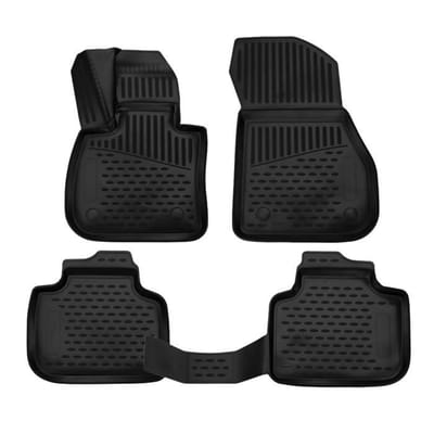 Vloermat - Exclusief - BMW X1 (F48) - Rubber - 4 stuks - Alle seizoenen