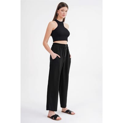 Trekkoord Taille Sigaretten Jogger Broek