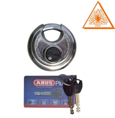 Abus padlock Fixed Lock - premium discusslot - inclusief 2 sleutels