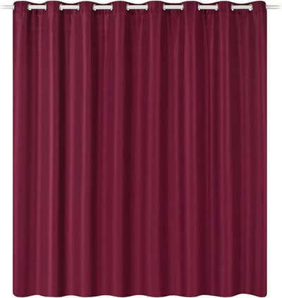 Kant-en-klaar gordijn met ringen 300 x 245 cm - Wasmachinebestendig en lichtdoorlatend