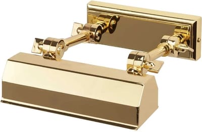 Elstead Lighting LED Schilderijverlichting Chawton | 1X E14 Max 40W | Dimbaar | Polished Brass