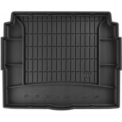 FROGUM TM Kofferbakmat - Geschikt voor CITROEN C5 Aircross (vanaf 2018) - Onderste laadvloer - TPE Rubber - Zwart