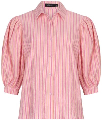 Ydence Blouse Blouse Annabella Hss2622 Pink Stripe Dames Maat - S