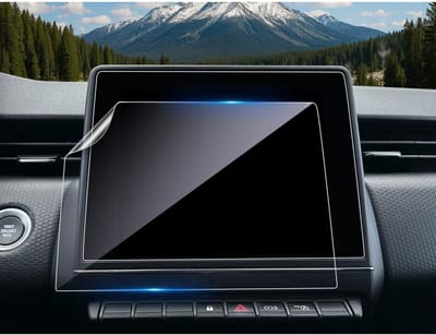 Compatibele Navigatie Beschermfolie voor Renault Clio 5, Zoe, Captur 2 en Arkana 2021-2025 - Krasbestendig en Duurzaam voor 7 inch GPS-display - 2 Stuks Accessoires