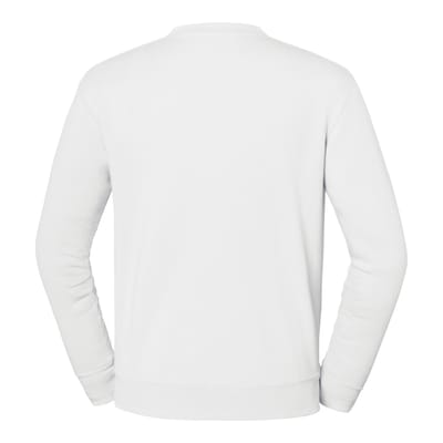 Fruit of the Loom Heren Iconic Premium Ingelegd Sweatshirt (Wit)