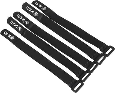 5x Verstelbare Nylon Fiets Spanbanden Herbruikbaar voor Fiets Opgewonden