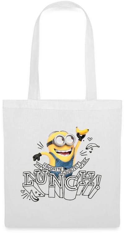 Minions Met Banaan Mijn Favoriete Thema Is Lunch Tas Van Stof Schoudertas