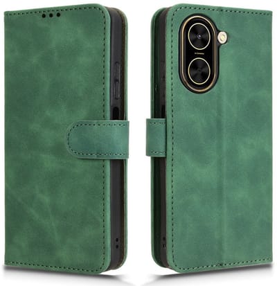 Coverup Hoesje - Geschikt voor Xiaomi Redmi A5 (173mm) Hoesje - Coverup Book Case - Groen