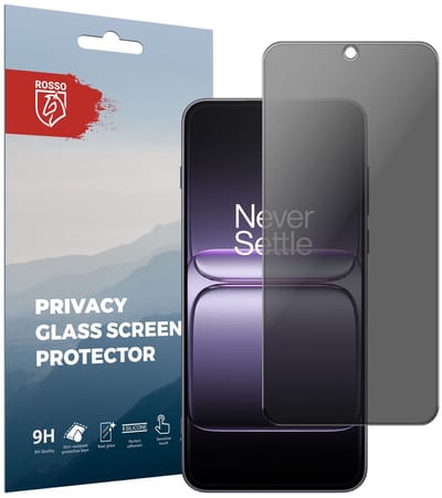 Rosso Privacy Screen Protector Geschikt voor de OnePlus Nord CE 5 - 9H Gehard Glas - Case Friendly Tempered Glass - Eenvoudige Installatie