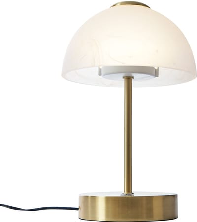 QAZQA joya - Design Dimbare LED Tafellamp met Dimmer - 1 lichts - H 24 cm - Goud - Woonkamer | Slaapkamer