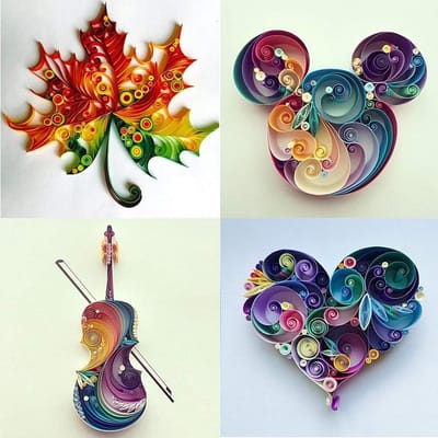 Creatieve Paper Quilling Set met Templates en Parels, 26 Kleuren voor DIY Bloemen en Papercraft Projecten