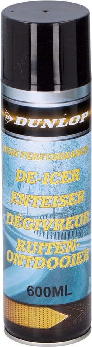 Dunlop Ruitenontdooier spray - voor auto ruiten - 600 ml - antivries sprays - winter/vorst/bevriezen