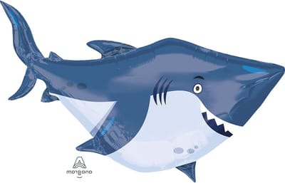 Shark Super vorm folieballonnen 101 cm x 81 cm