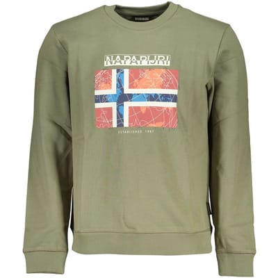 Crewneck Sweatshirt Noorwegen Vlagstijl
