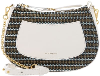 COCCINELLE schoudertas C-Easy Ama Tap Mini Bag Multi Pearl / Pearl veelkleurig
