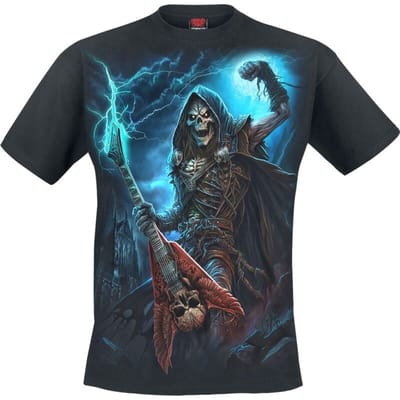 Spiral T-shirt - Dead Metal - M tot 4XL - voor Mannen - zwart