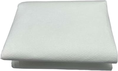 Smeltbare Fleece Tussenvoering - Opstrijkbare Stabilisator - Tassen Verstevigen - Middelzwaar Stijf - 120 cm x 1 m - Wit