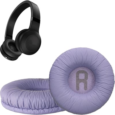 kwmobile 2x oorkussens geschikt voor JBL Tune 600 / 500BT / 510BT / 520BT / 450 - Earpads voor koptelefoon in lavendel