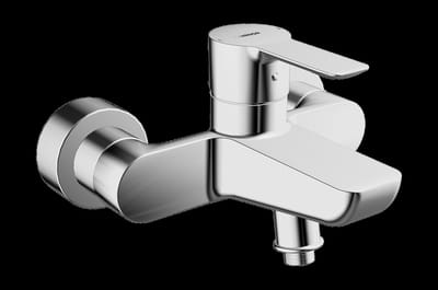 Hansa Ligna - Badkraan opbouw, chroom 06742103