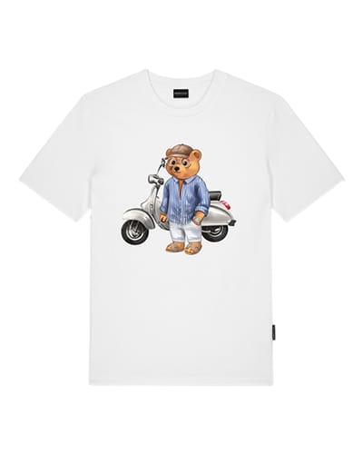 Baron Filou T-Shirt SS26 Filou CLXXI White