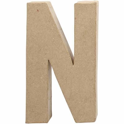 Creativ Company Letter Papier Mache - N