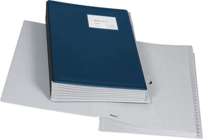 BIELLA bureaumap A4 32043107U donkerblauw